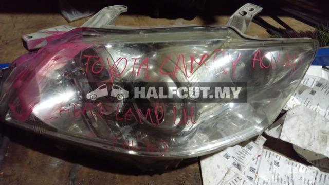 Toyota Camry Acv Lh Headlamp Headlight Head Lamp Light Halfcut