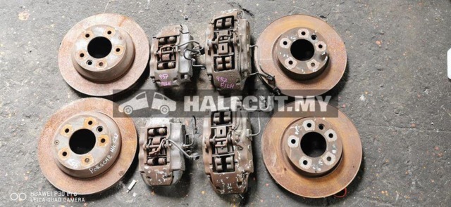 PORSCHE CAYENNE 18Z FRT & REAR BREMBO CALIPER N DISC