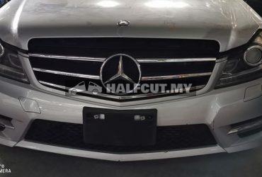 MERCEDES BENZ W204 CGI CKD AMG BODY KITS HALFCUT HALF CUT