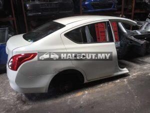 NISSAN ALMERA REAR HALFCUT HALF CUT