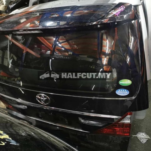 TOYOTA ALPHARD VELLFIREANH20 REAR BODY PARTS HALFCUT HALF CUT