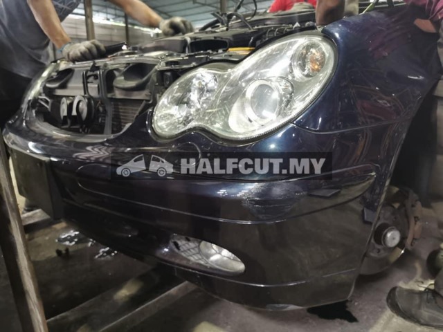 MERCEDES BENZ W203 C200 271 KOMPRESSOR HALFCUT HALF CUT