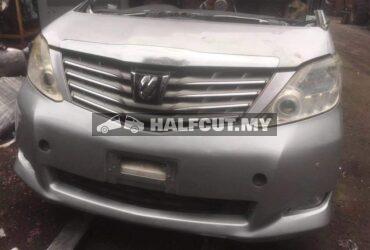 TOYOTA ALPHARD VELLFIREANH20 2.4CC 2WD NOSE HALFCUT HALF CUT