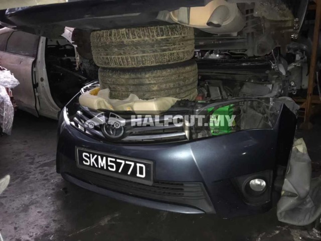 TOYOTA ALTIS 172 1.6CC 1ZR FRONT AND REAR HALFCUT HALF CUT