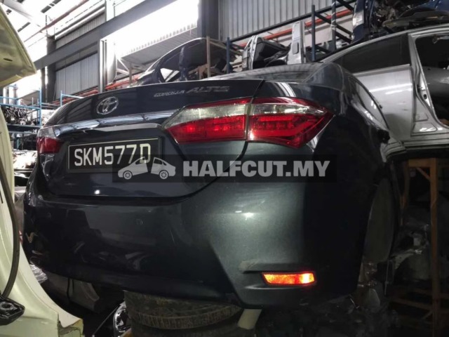 TOYOTA ALTIS 172 1.6CC 1ZR FRONT AND REAR HALFCUT HALF CUT