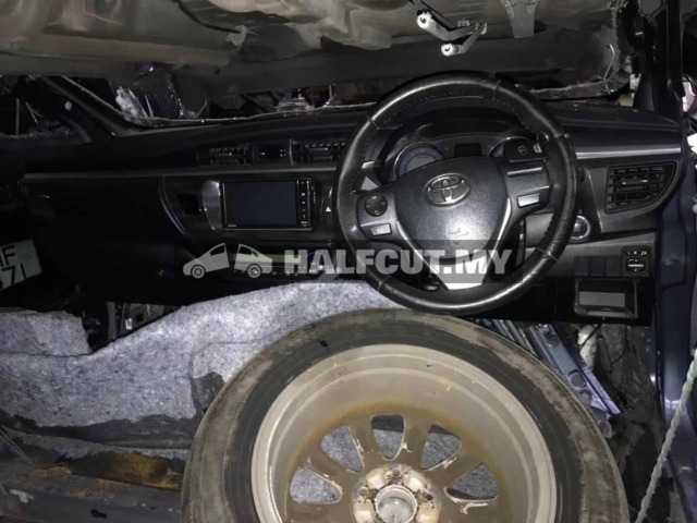 TOYOTA ALTIS 172 1.6CC 1ZR FRONT AND REAR HALFCUT HALF CUT