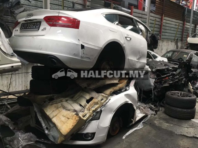 AUDI A5 2.0CC 4WD CDN QUATTRO FRONT AND REAR HALFCUT HALF CUT