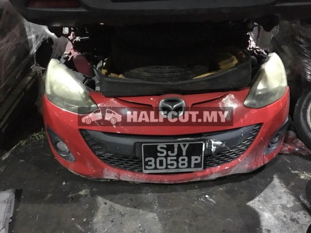 MAZDA 2 10YR 1.5CC AUTO ZY FRONT AND REAR HALFCUT HALF CUT