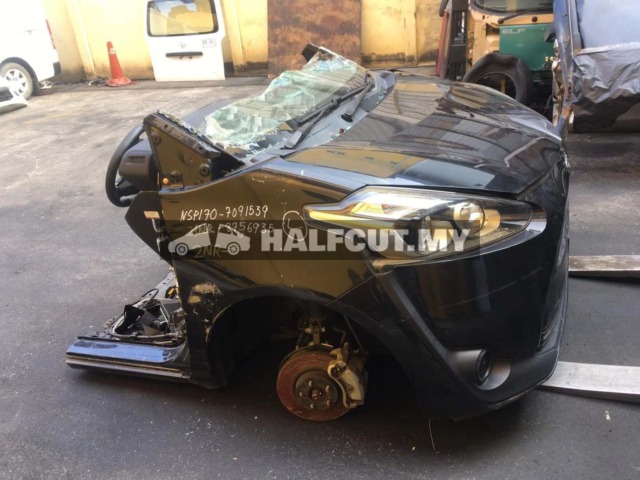 TOYOTA SIENTA 2NR FRONT HALFCUT HALF CUT