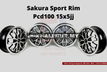 Sakura Sport Rim Pcd100 15x5jj