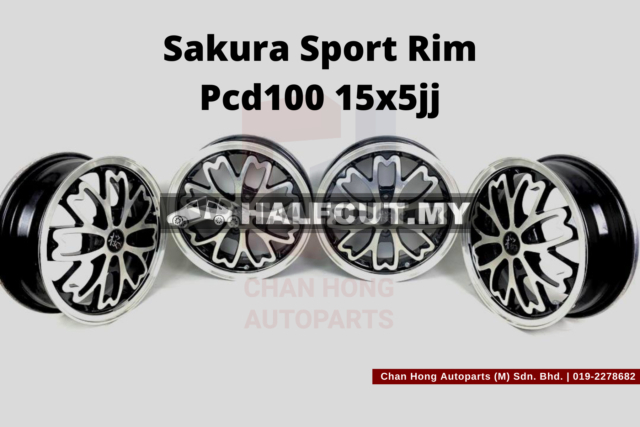 Sakura Sport Rim Pcd100 15x5jj