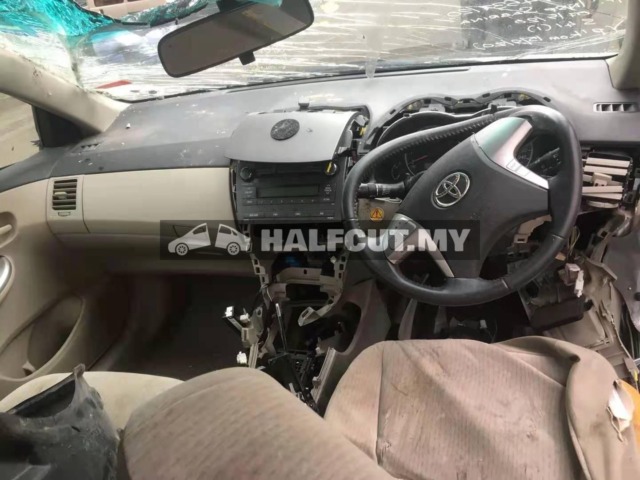 TOYOTA ALTIS 142 AUTO 2ZR FRONT AND REAR HALFCUT HALF CUT