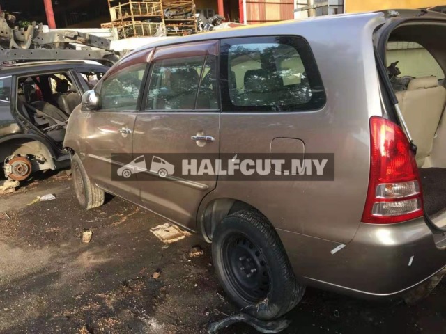 TOYOTA INNOVA AUTO FRONT AND REAR HALFCUT HALF CUT