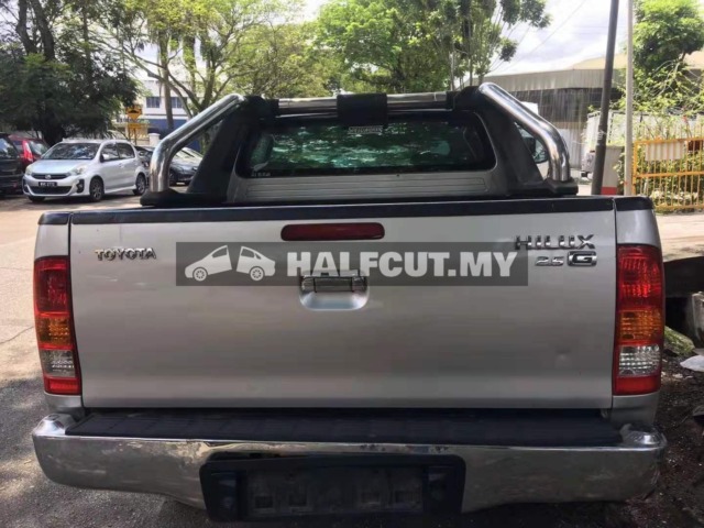 TOYOTA HILUX KUN25 AUTO 4WD FRONT AND REAR HALFCUT HALF CUT - Halfcut ...