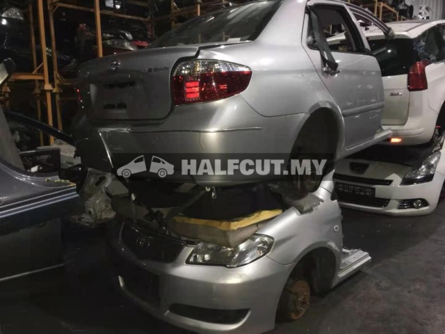 TOYOTA VIOS NCP42 FRONT AND REAR HALFCUT HALF CUT