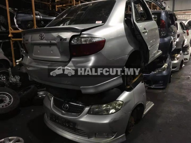 TOYOTA VIOS NCP42 FRONT AND REAR HALFCUT HALF CUT