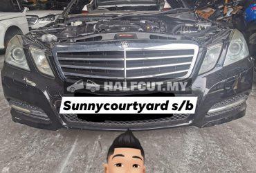 MERCEDES BENZ W212 E250CGI HALFCUT HALF CUT