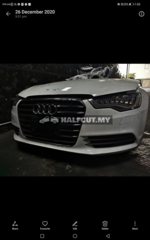 AUDI A6C7 HYBRID 2.0 TURBO HALFCUT HALF CUT