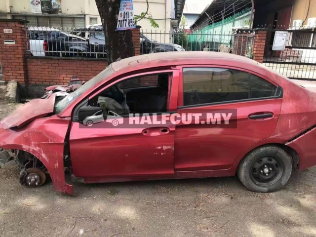 PROTON SAGA 1.3CC AUTO NEW MODEL FRONT AND REAR HALFCUT HALF CUT