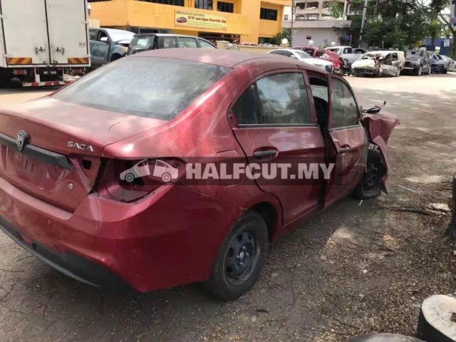 PROTON SAGA 1.3CC AUTO NEW MODEL FRONT AND REAR HALFCUT HALF CUT