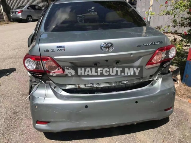 TOYOTA ALTIS 142 2ZR AUTO FRONT AND REAR HALFCUT HALF CUT