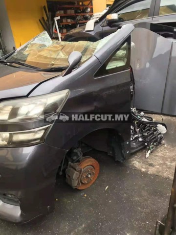 TOYOTA ALPHARD VELLFIRE ANH20 2.4 AUTO 2WD FRONT HALFCUT HALF CUT