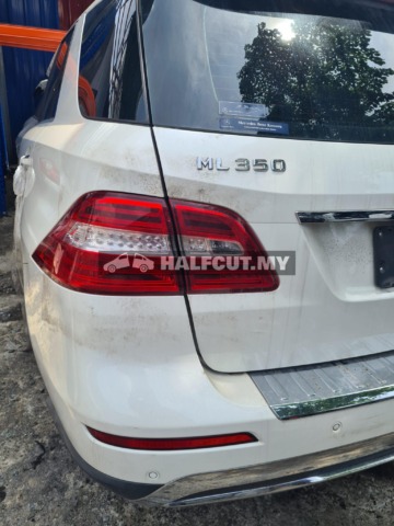 MERCEDES BENZ ML350 W166 REAR COMPLETE HALFCUT HALF CUT