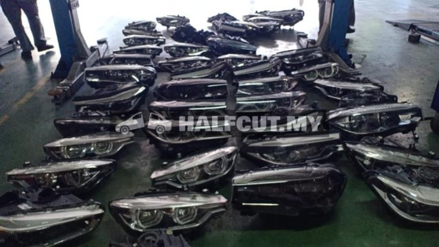 BMW F30 LCI F10 LCI G12 G30 F15 READY STOCK HEADLAMP HEADLIGHT HEAD LAMP LIGHT