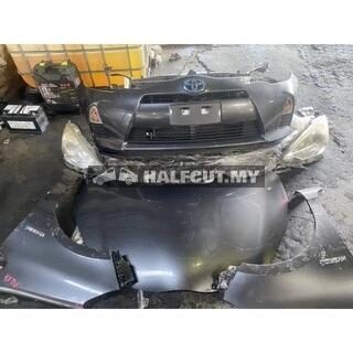 TOYOTA PRIUS C NOSE SET HALFCUT HALF CUT