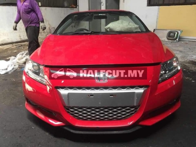 HONDA CRZ ＆ REAR BONNET WITH MUGEN SPOILER HALFCUT HALF CUT