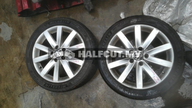 VOLKSWAGEN GOLF MK6 1.4 CABRIOLET CKD SPORT RIM SET EXHAUST READY STOCK HALFCUT HALF CUT