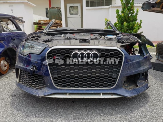 AUDI RS6 2015Y 4.0 TWIN TURBO CKD READY STOCK HALFCUT HALF CUT