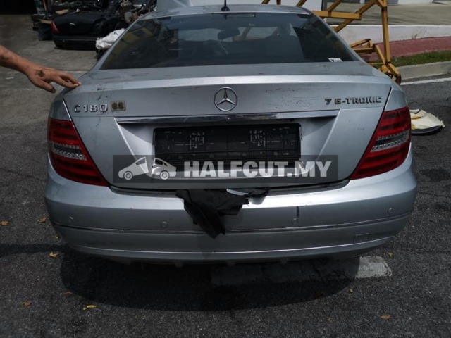 MERCEDES BENZ W204 FACELIFT COUPE C180CGI TURBO CKD READY STOCK HALFCUT HALF CUT