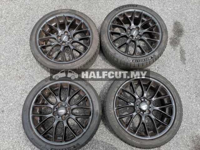 MINI COOPER CLUBMAN R56 LCI N18 1.6 TURBO CKD MOON ROOF JOHN WORKER 17" SPORT RIM 1SET READY STOCK HALFCUT HALF CUT