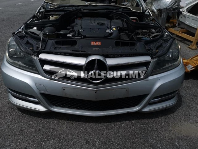 MERCEDES BENZ W204 FACELIFT COUPE C180CGI TURBO CKD READY STOCK HALFCUT HALF CUT