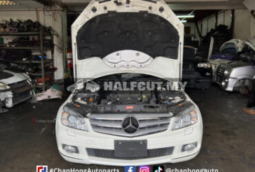 MERCEDES BENZ W204 CGI TURBO HALFCUT HALF CUT