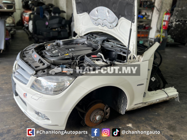 MERCEDES BENZ W204 CGI TURBO HALFCUT HALF CUT