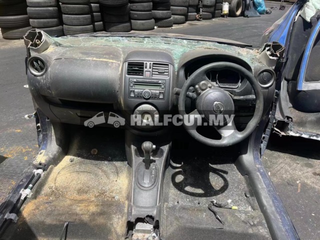 NISSAN ALMERA FRONT AND REAR PUSH START HALFCUT HALF CUT