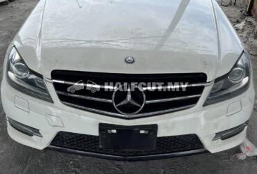 MERCEDES BENZ W204 CGI TURBO CKD HALFCUT HALF CUT