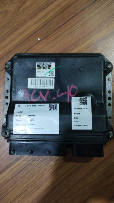 89661-06D70 ECU - Halfcut Malaysia KL Selangor Penang Sabah Sarawak Johor