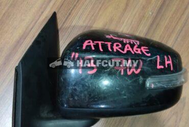 MITSUBISHI ATTRAGE 13 7W LH SIDE MIRROR