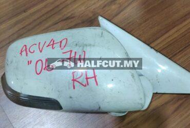 TOYOTA CAMRY ACV40 06 7W RH SIDE MIRROR