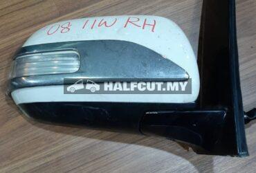 TOYOTA VELLFIRE 20 08 SIDE MIRROR 11W RH