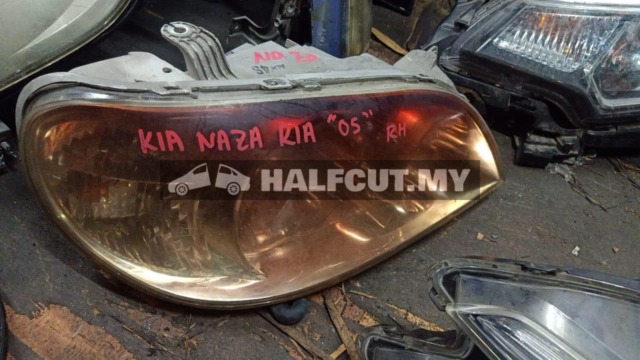 KIA NAZA RIA 05 RH HEADLAMP HEADLIGHT HEAD LAMP LIGHT