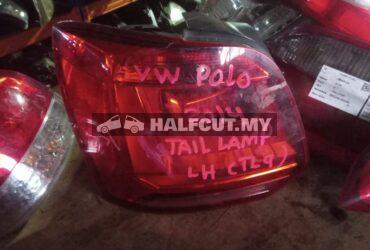 VOLKSWAGEN POLO 6 2014 LH TAILLAMP TAILLIGHT TAIL REAR LAMP LIGHT