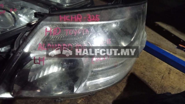 TOYOTA ALPHARD VELLFIRE06 58-15 LH HL8 HEADLAMP HEADLIGHT HEAD LAMP LIGHT