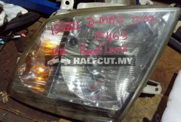 ISUZU DMAX D-MAX D MAX 2007 P5465 RH HEADLAMP HEADLIGHT HEAD LAMP LIGHT