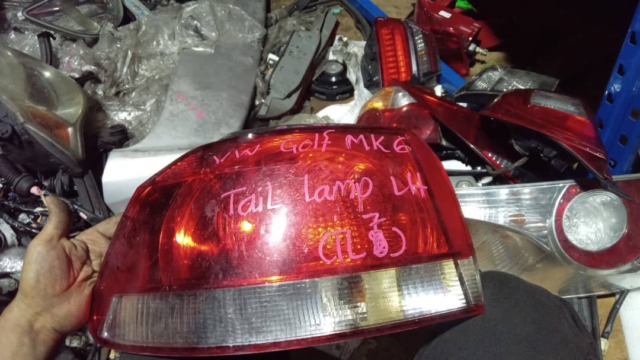 VOLKSWAGEN GOLF MK6 LH TAILLAMP TAILLIGHT TAIL REAR LAMP LIGHT