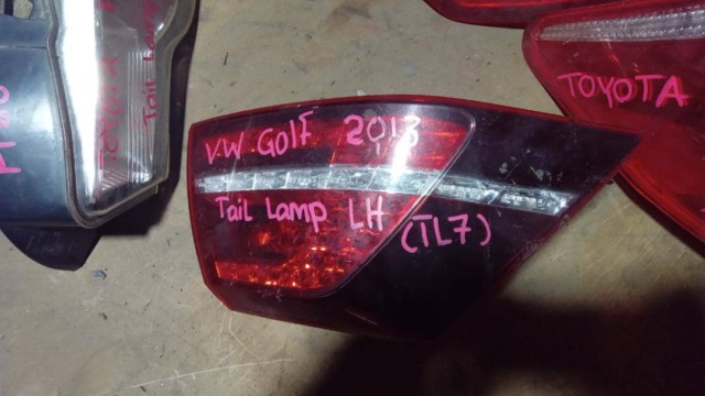 VOLKSWAGEN GOLF MK7 2013 LH TAILLAMP TAILLIGHT TAIL REAR LAMP LIGHT