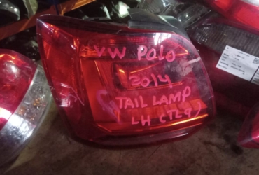 VOLKSWAGEN POLO 6 2014 LH TAILLAMP TAILLIGHT TAIL REAR LAMP LIGHT